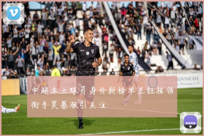 中超本土球员身价新榜单王钰栋领衔李昊暴涨引关注